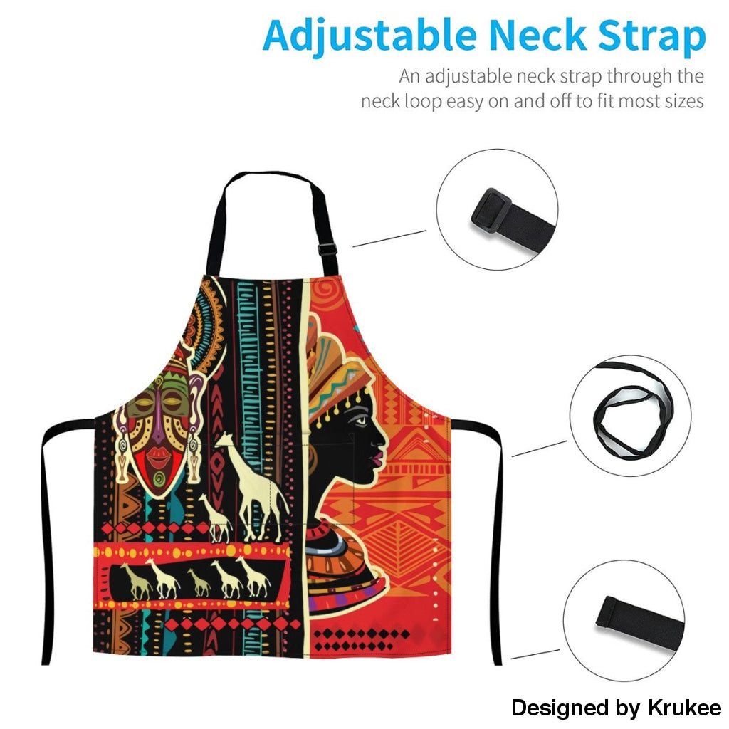 African Culture Art Apron - 22 Aprons
