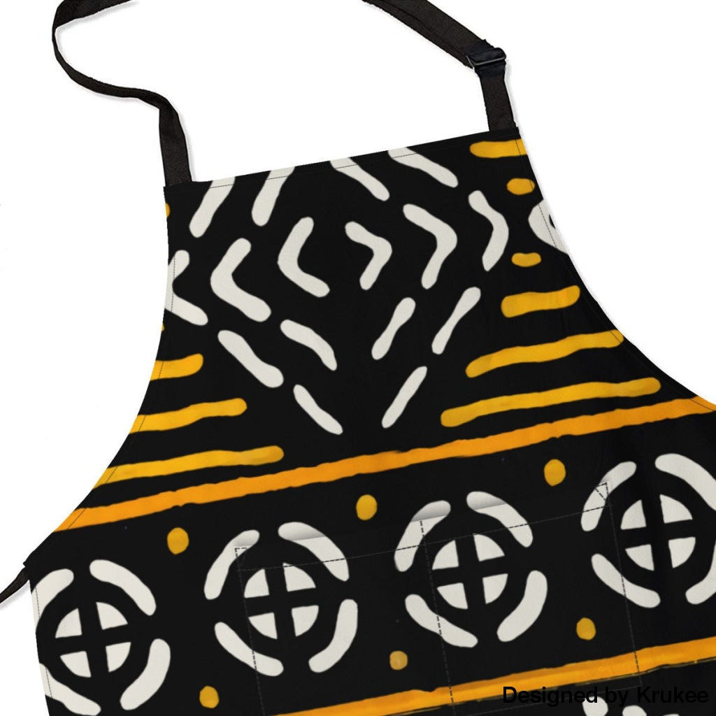 African Culture Art Apron - 5 Aprons