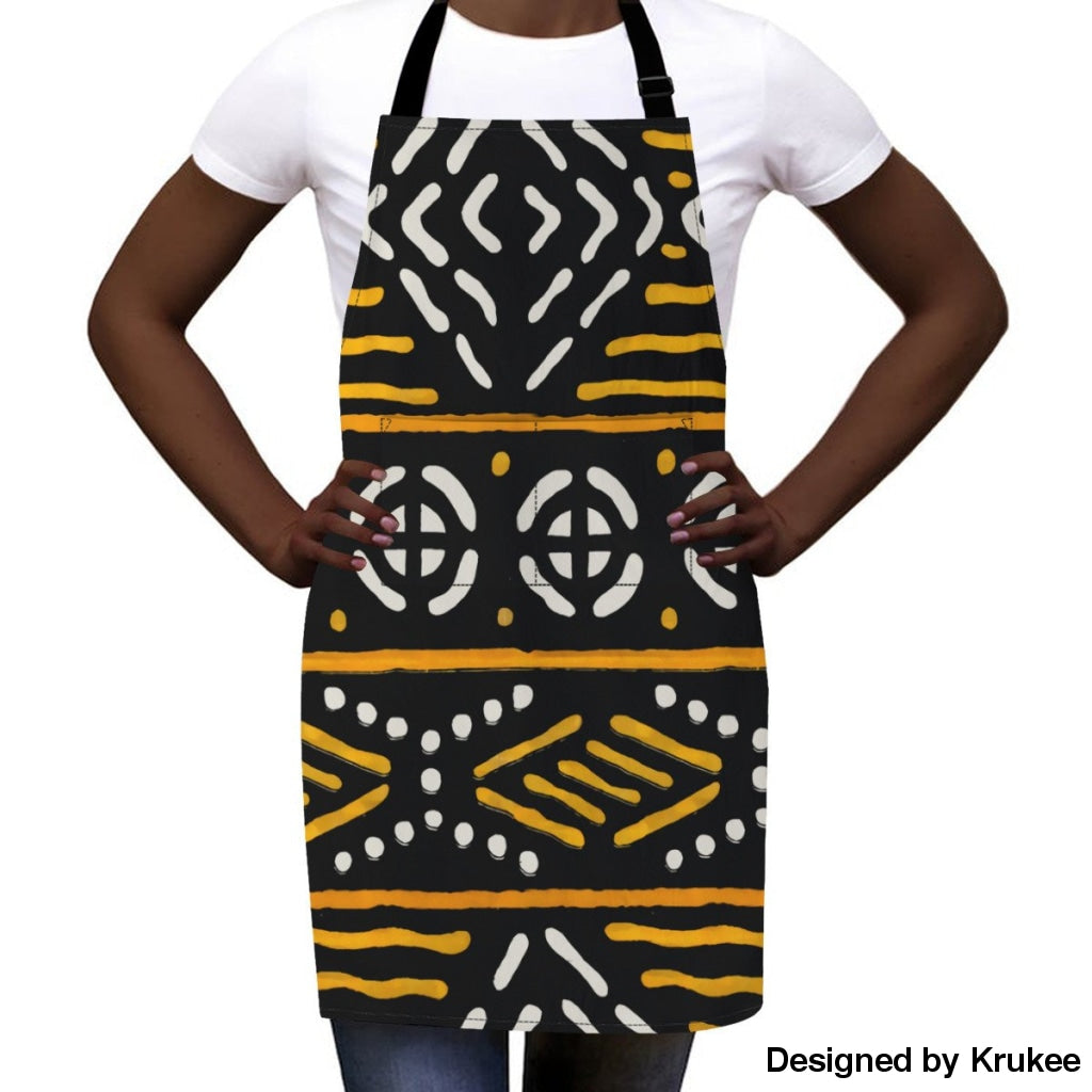 African Culture Art Apron - 5 Aprons