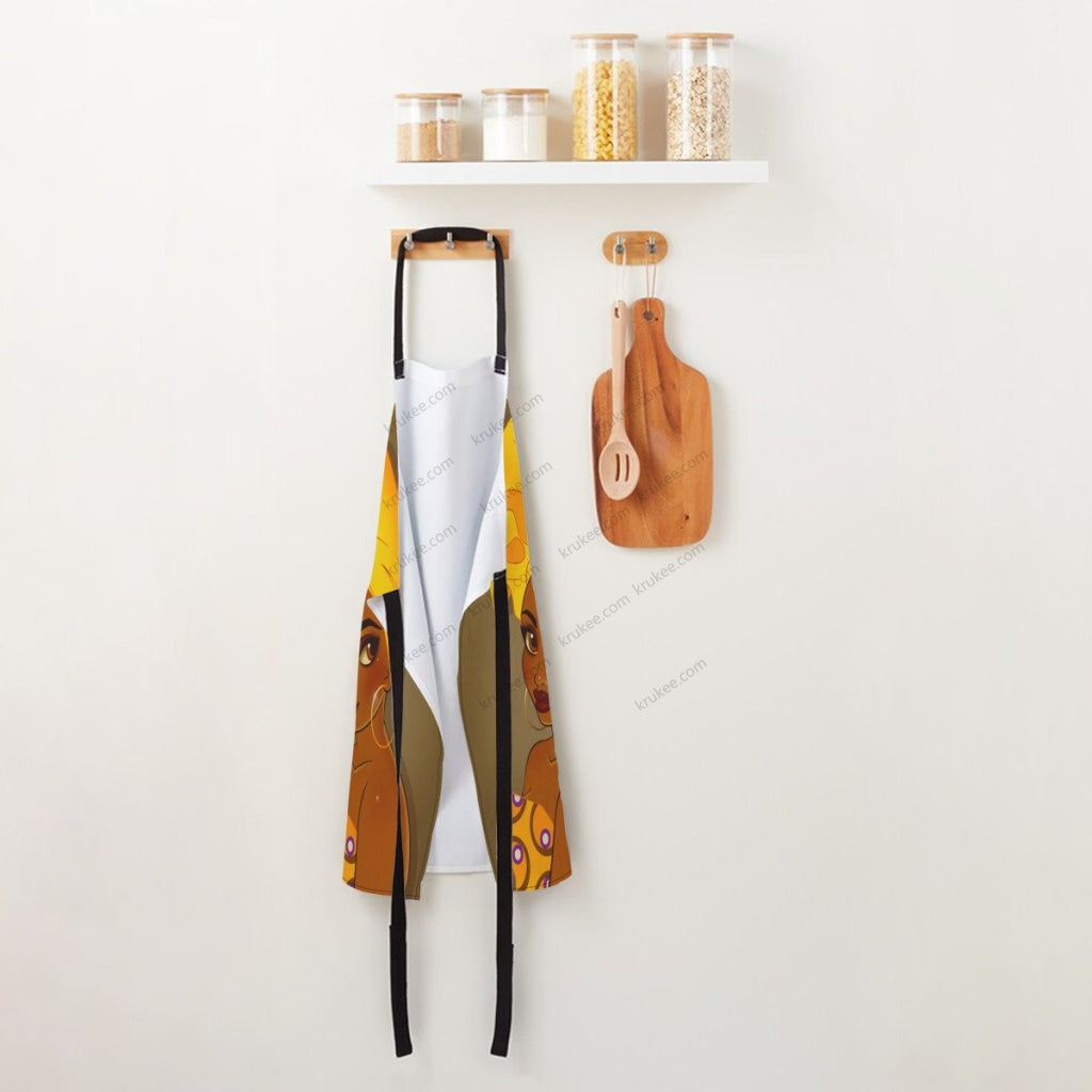 African Culture Art Print Apron