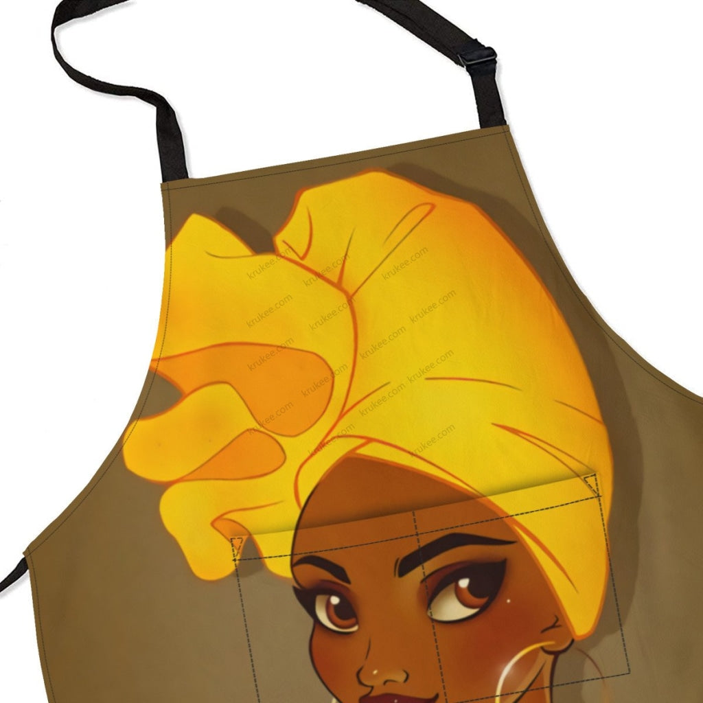 African Culture Art Print Apron
