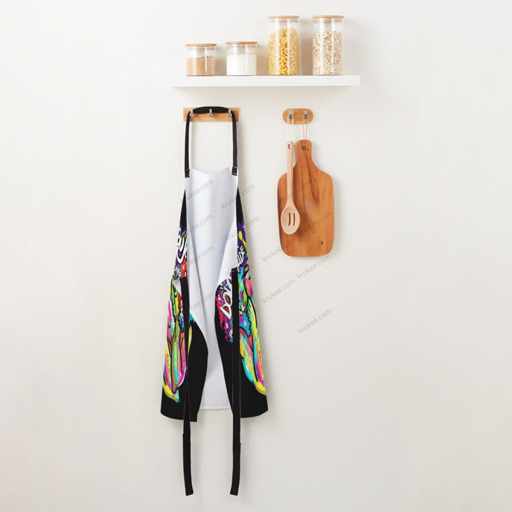 African Culture Art Apron - Black Pride