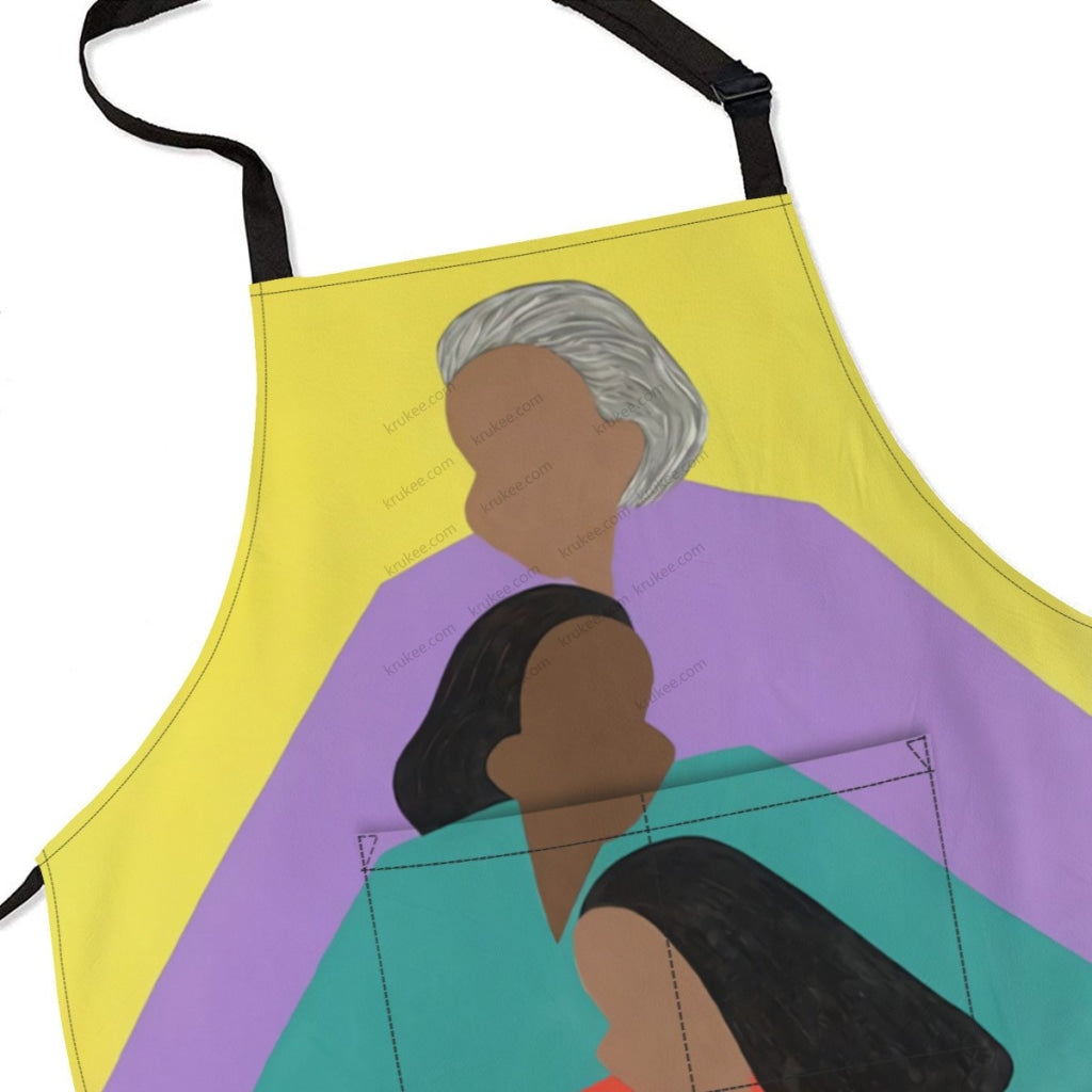 African Culture Art Print Apron