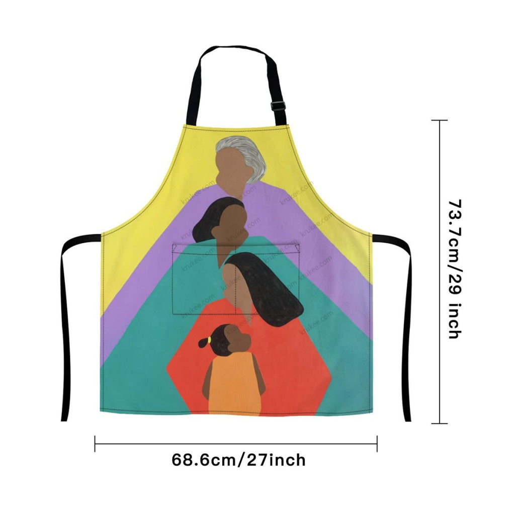 African Culture Art Print Apron