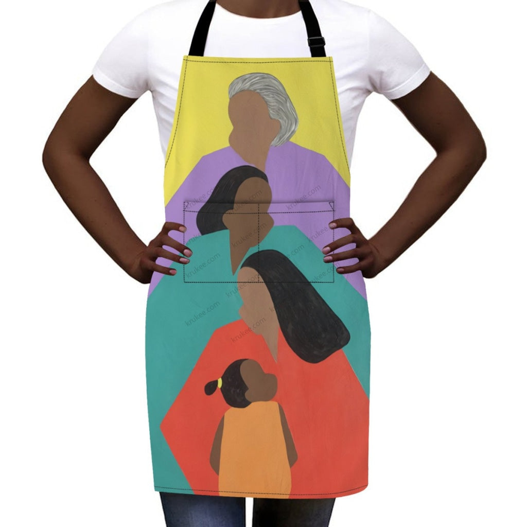 African Culture Art Print Apron