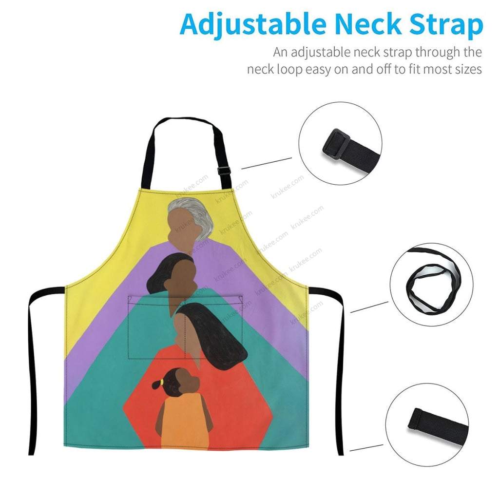 African Culture Art Print Apron