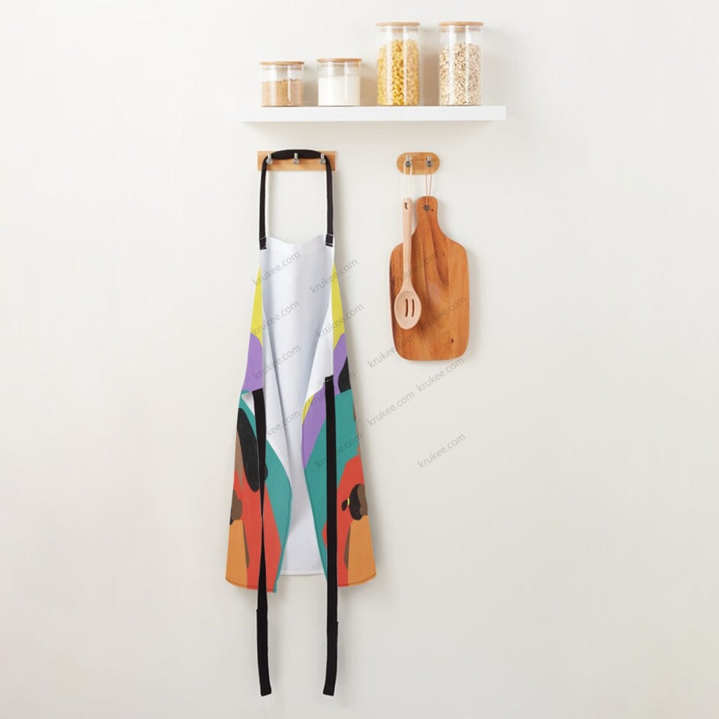 African Culture Art Print Apron