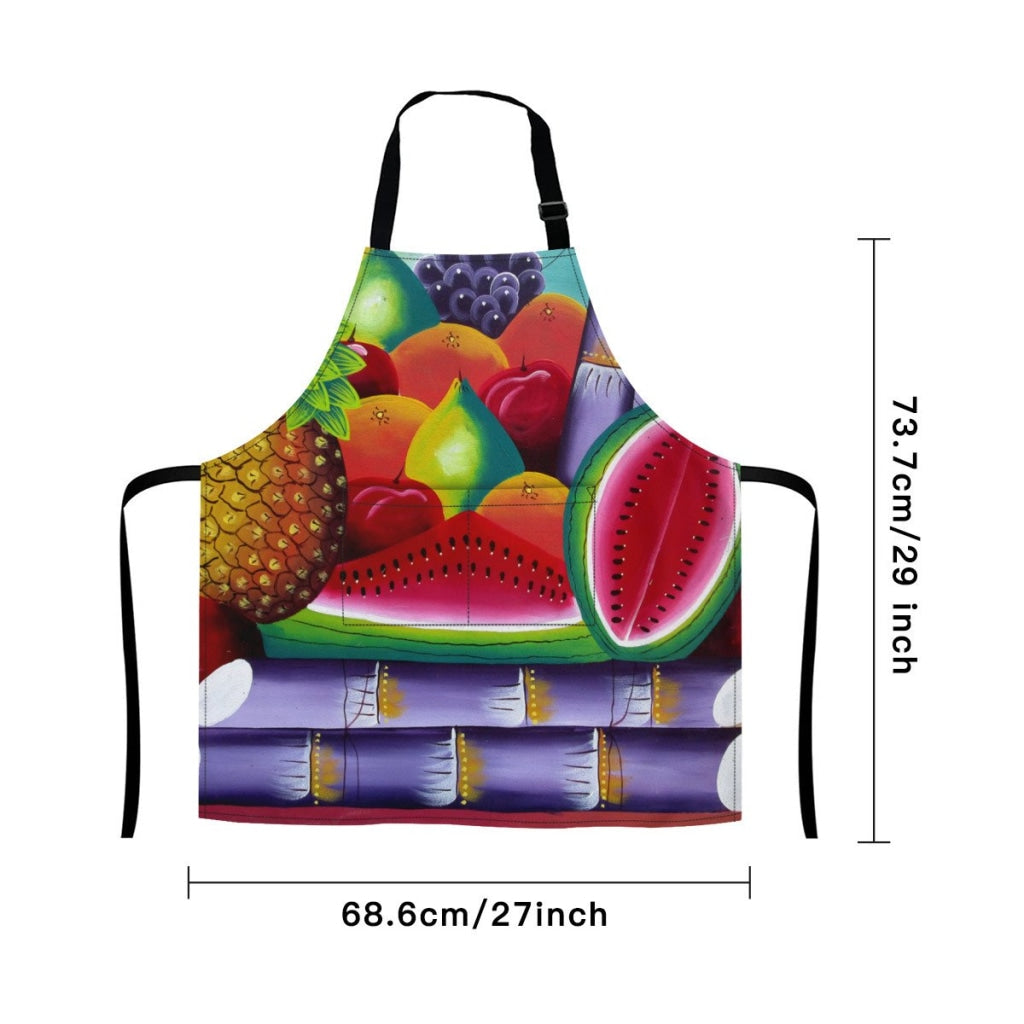 African Culture Art Apron - Fruits 11 Aprons