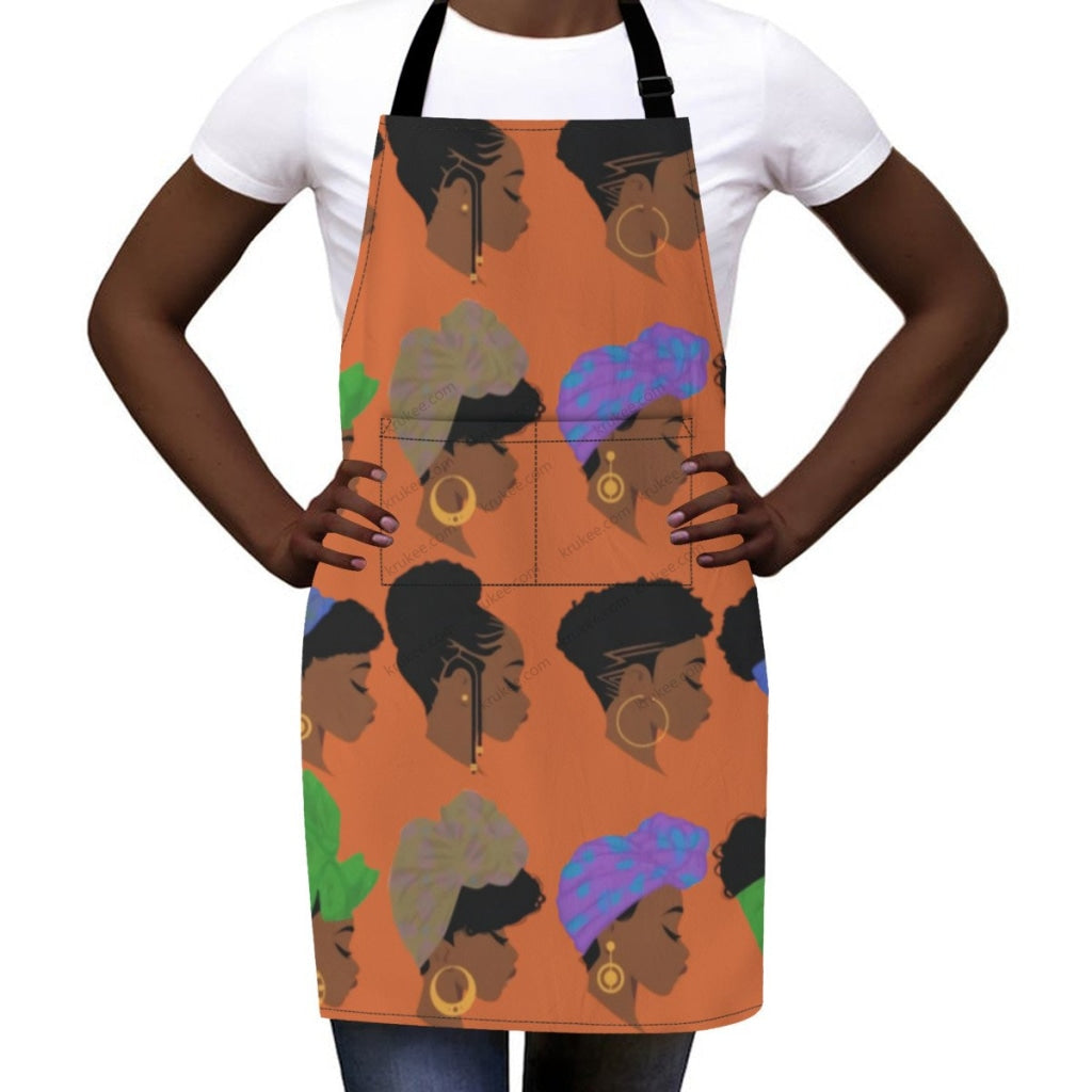 African Culture Art Print Apron