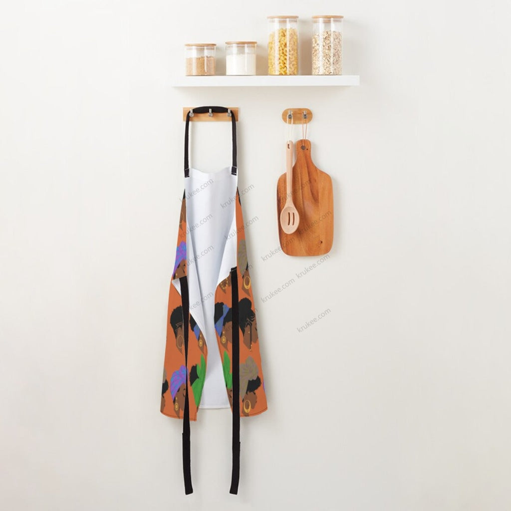 African Culture Art Print Apron