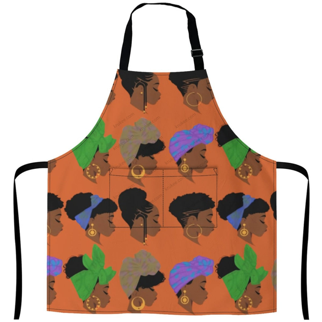 African Culture Art Print Apron