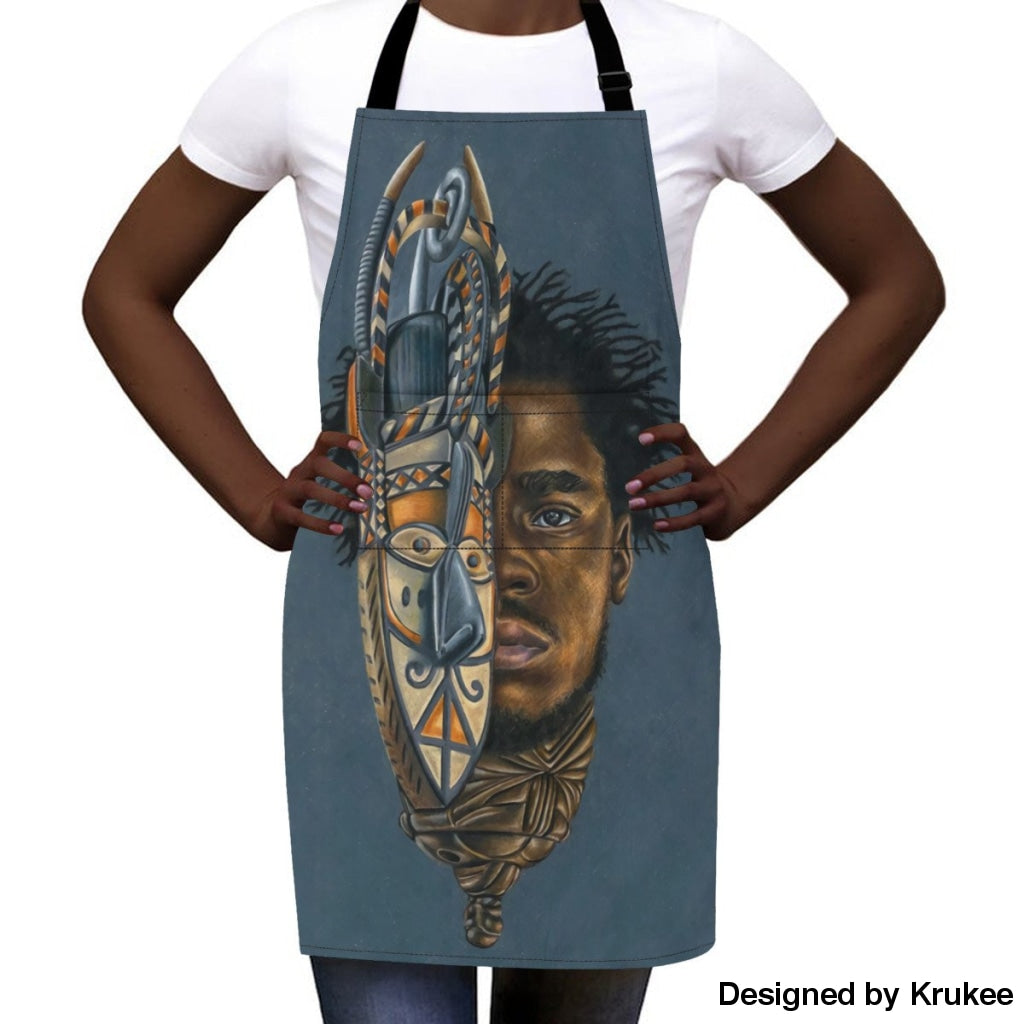 African Culture Art Apron - He Aprons