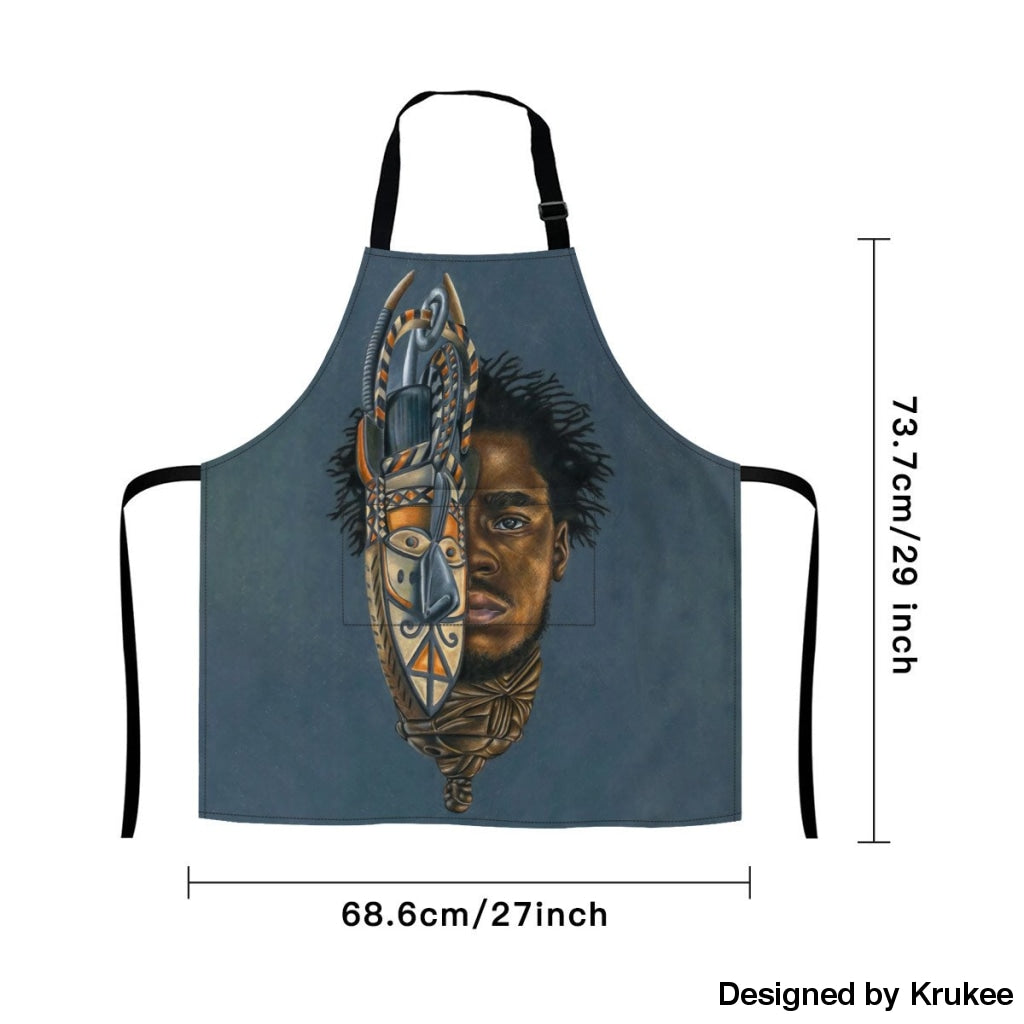 African Culture Art Apron - He Aprons