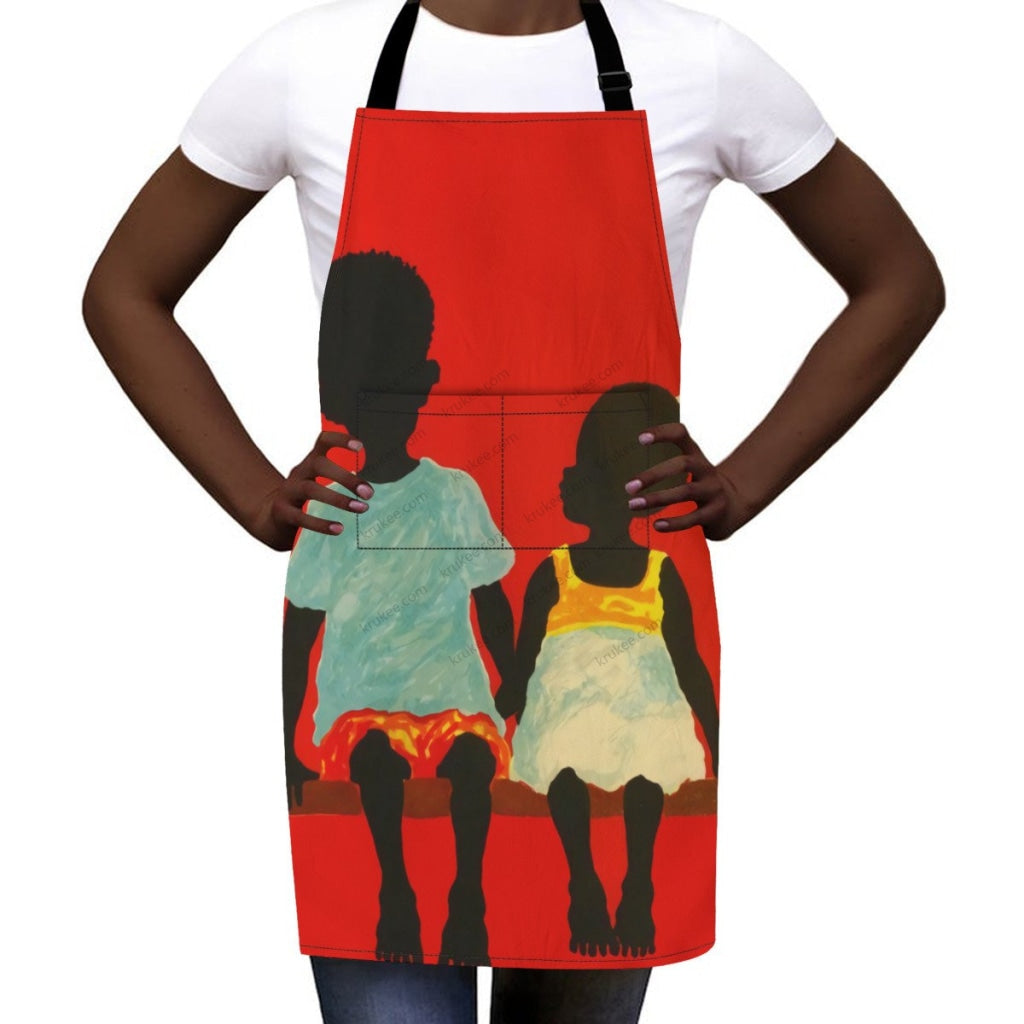 African Culture Art Print Apron
