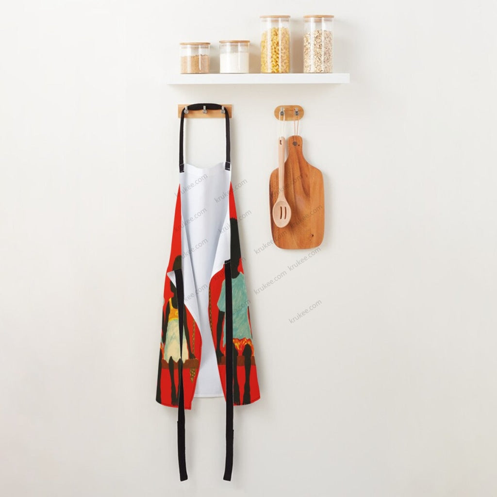 African Culture Art Print Apron