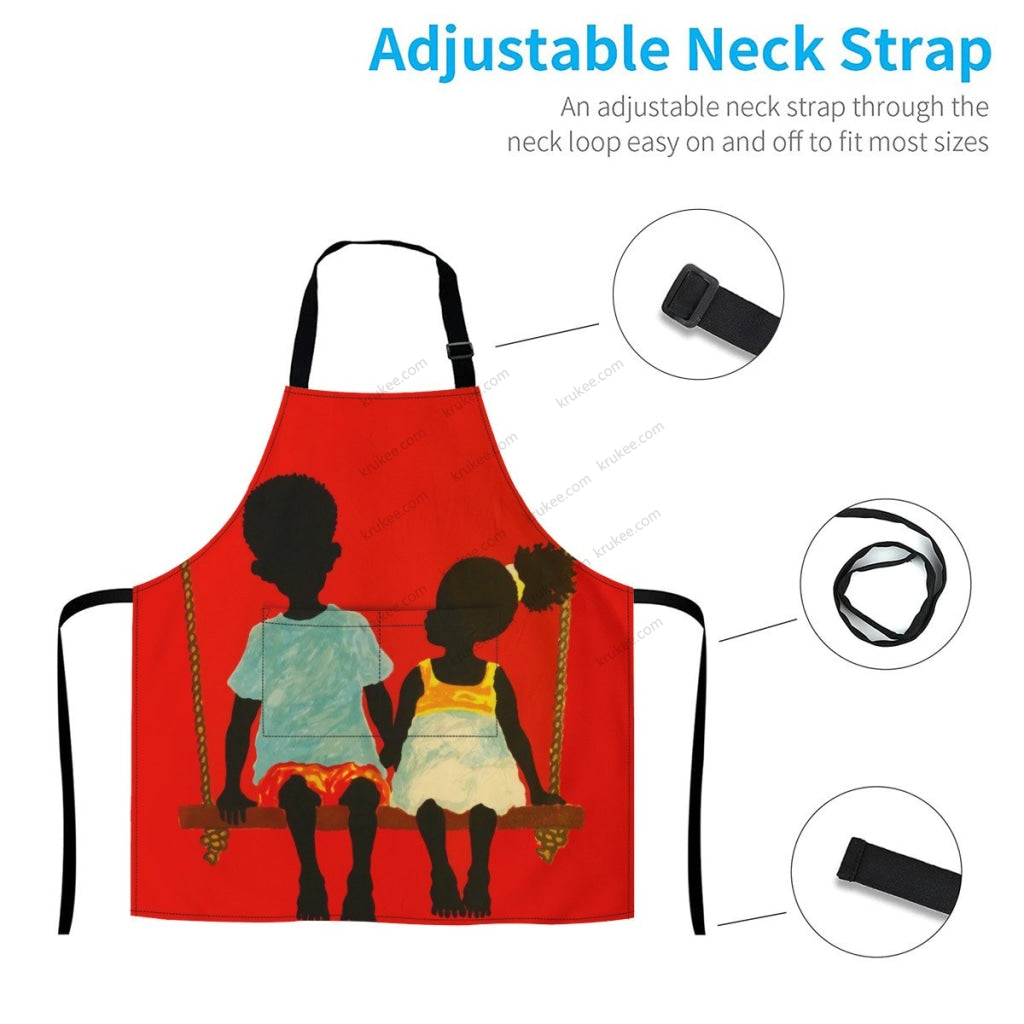 African Culture Art Print Apron