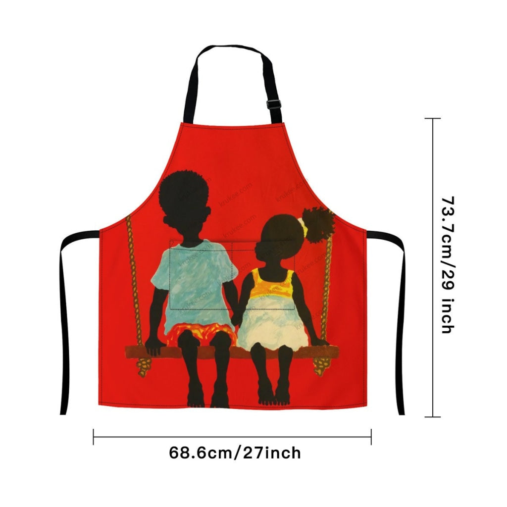 African Culture Art Print Apron