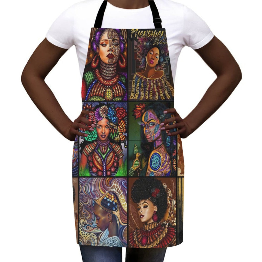 African Culture Art Apron