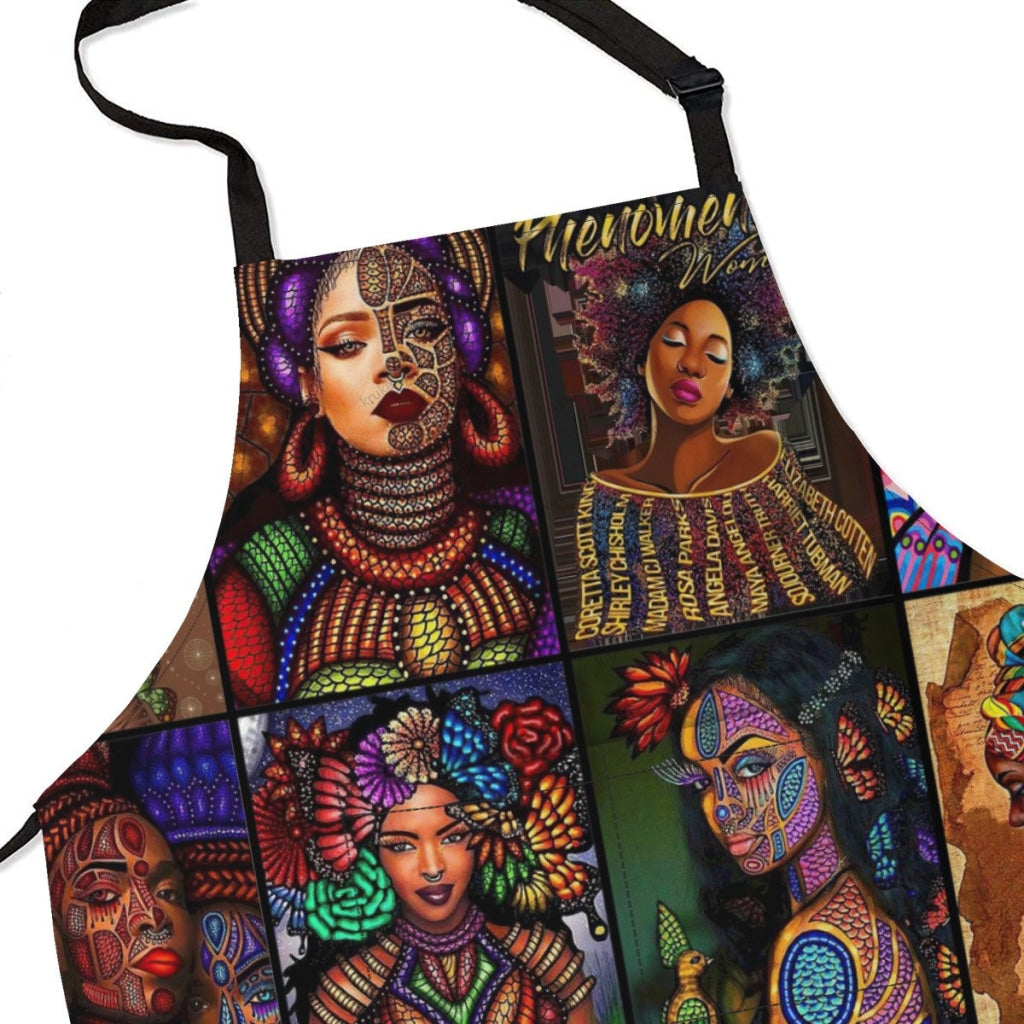 African Culture Art Apron