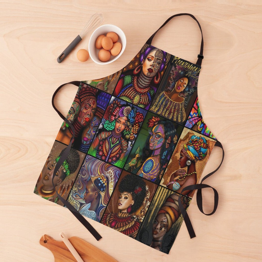African Culture Art Apron