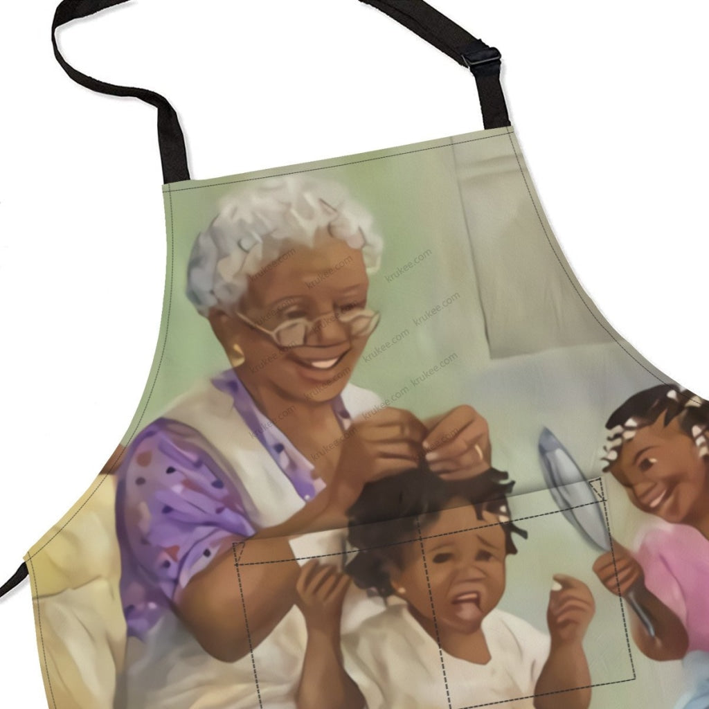 African Culture Art Print Apron