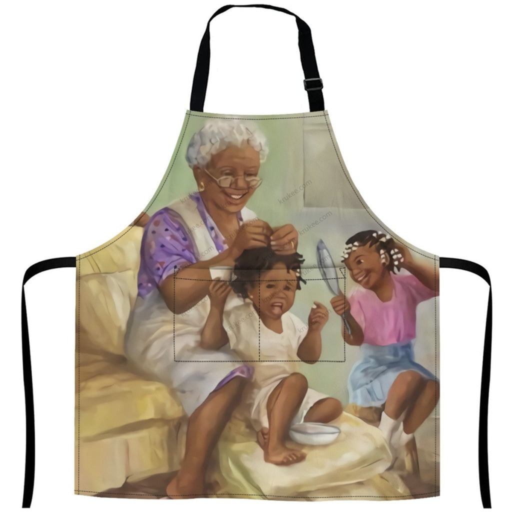 African Culture Art Print Apron