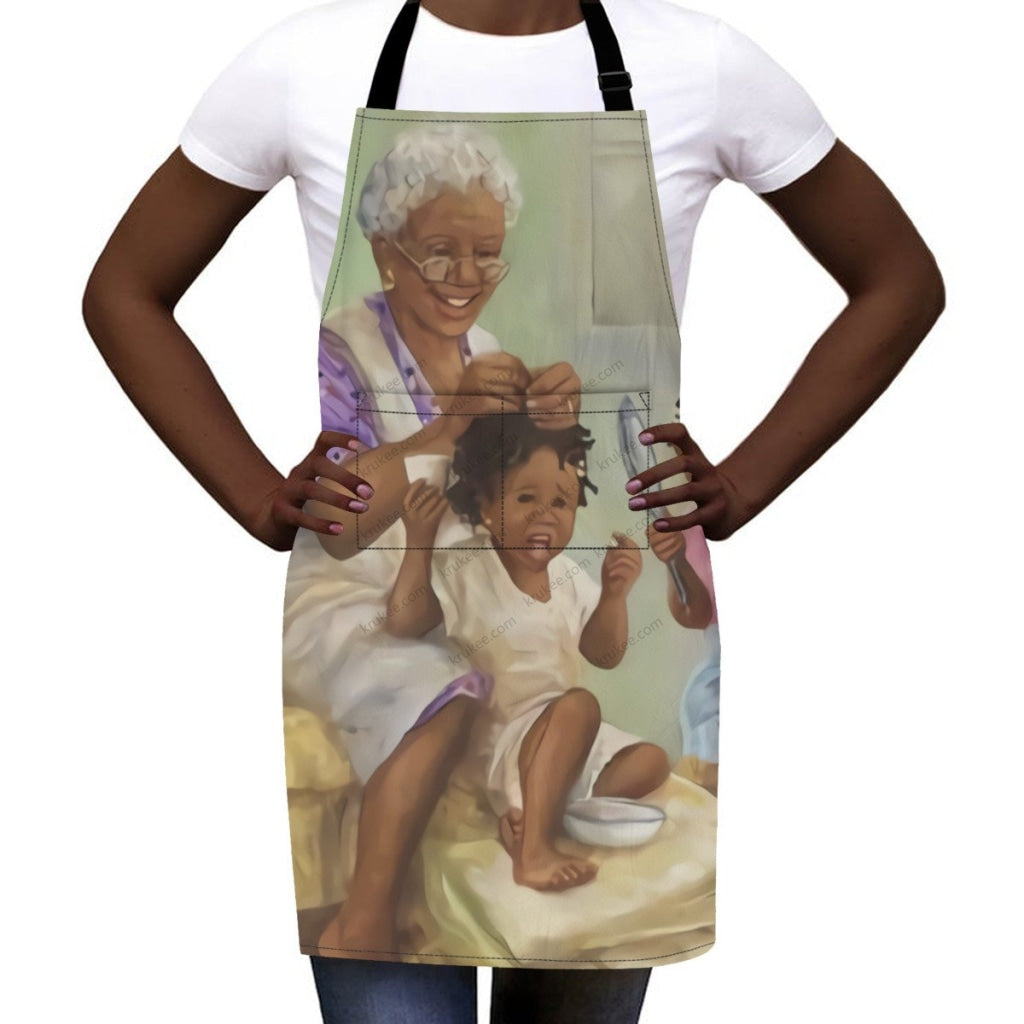 African Culture Art Print Apron