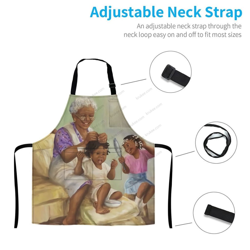 African Culture Art Print Apron
