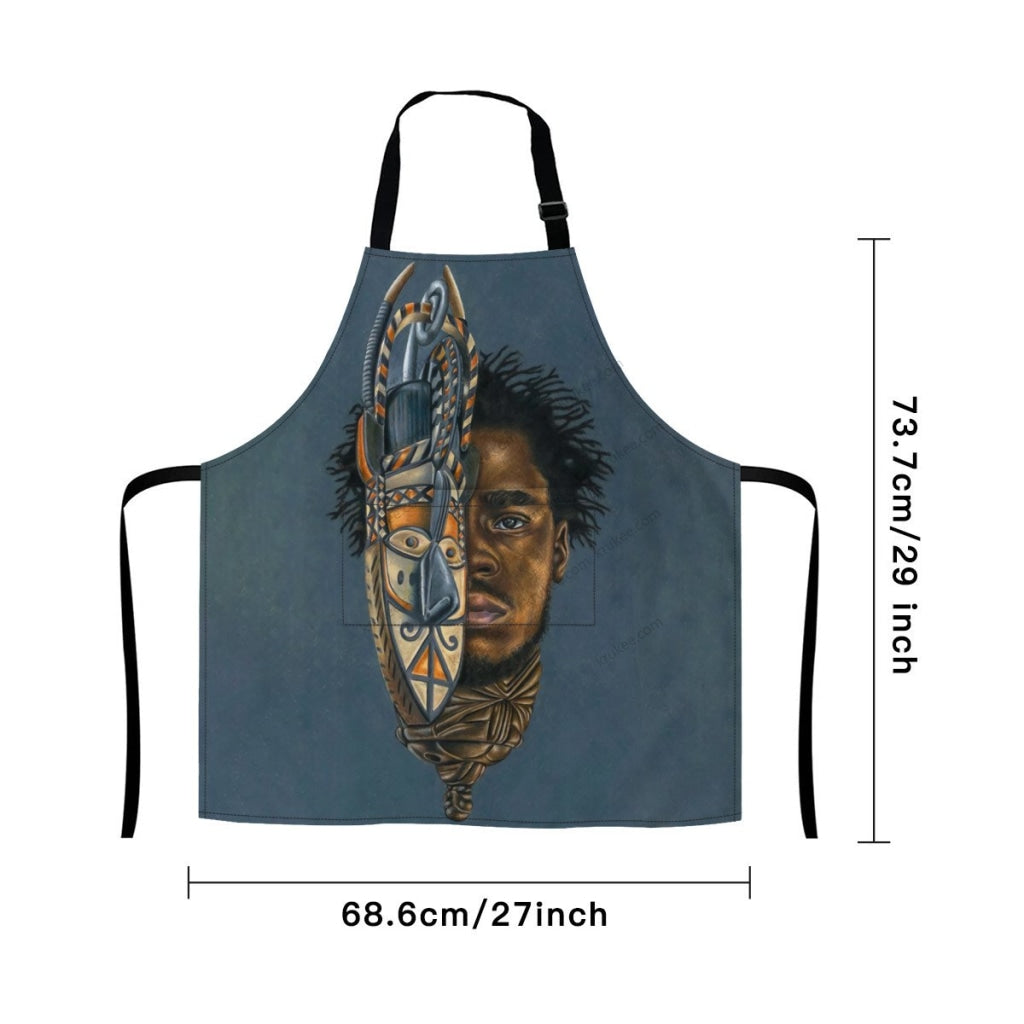 African Culture Art Print Apron