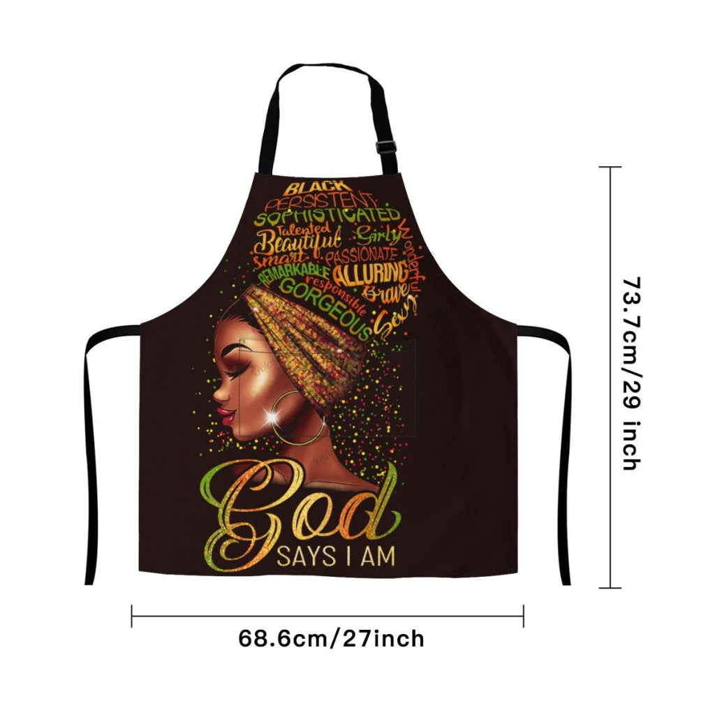African Culture Art Print Apron