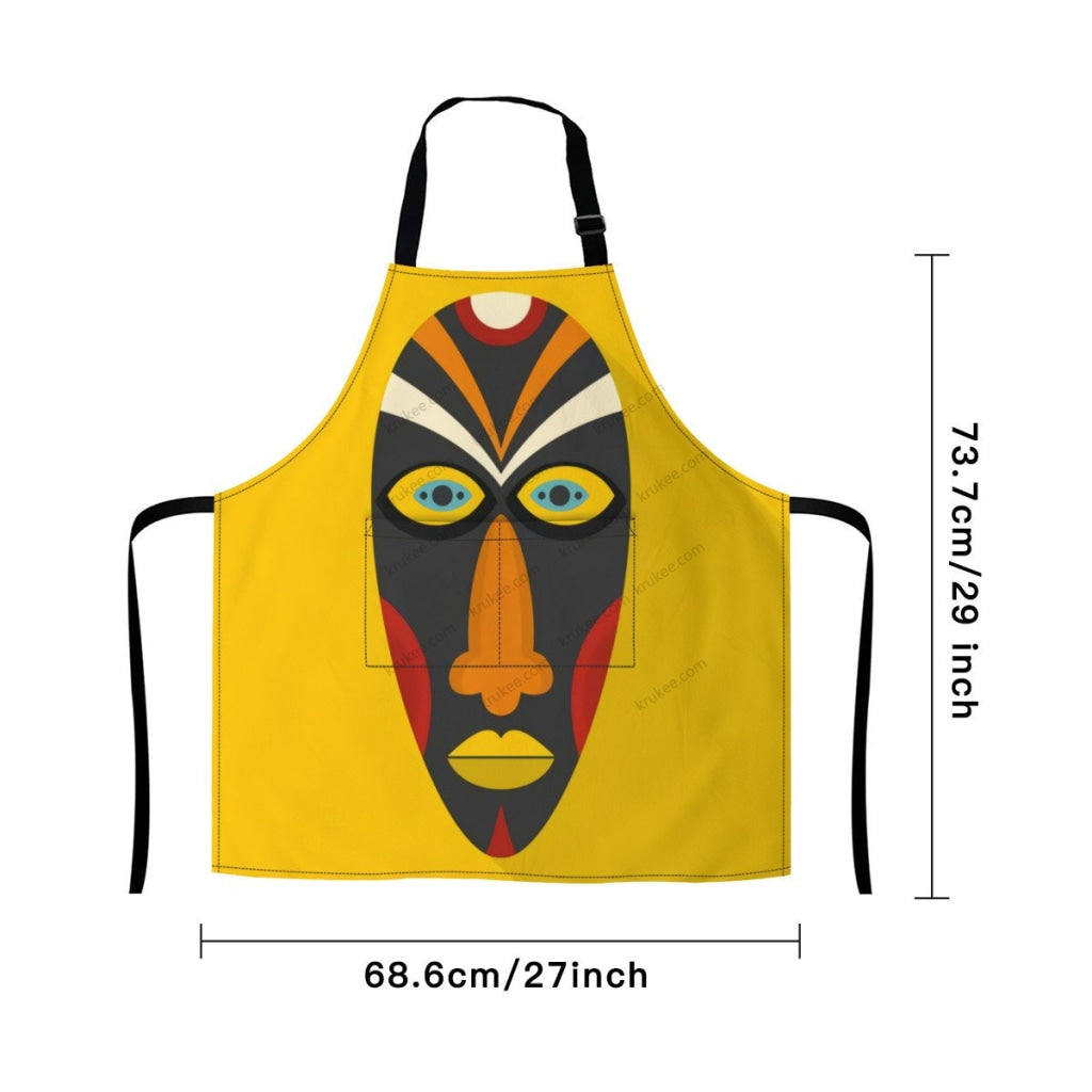 African Culture Art Print Apron