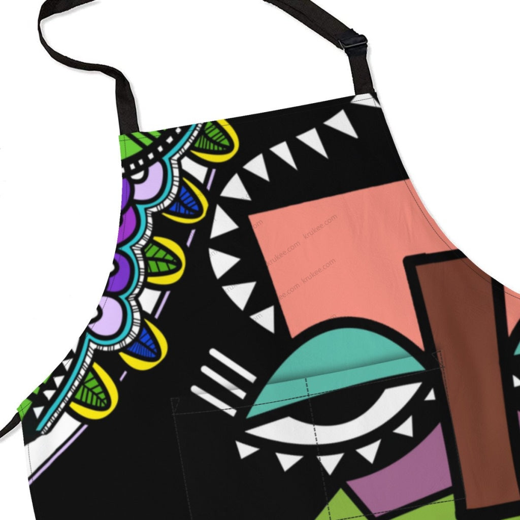 African Culture Art Print Apron