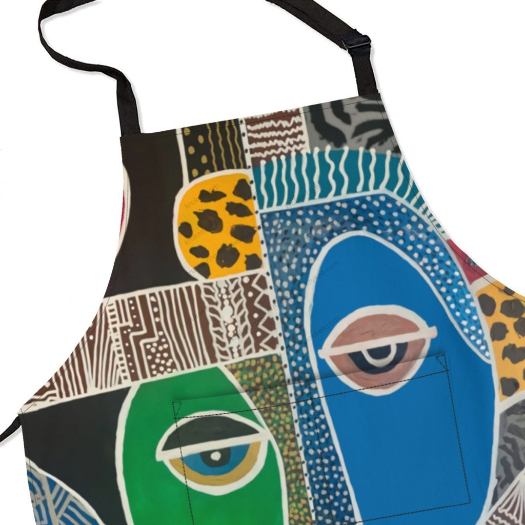 African Culture Art Print Apron