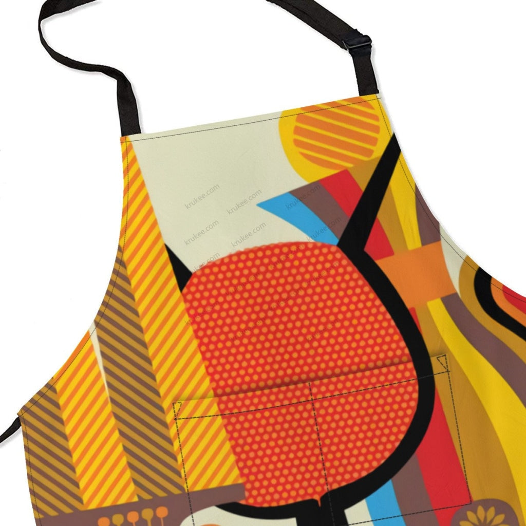 African Culture Art Print Apron