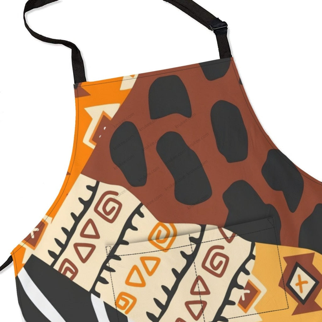 African Culture Art Print Apron