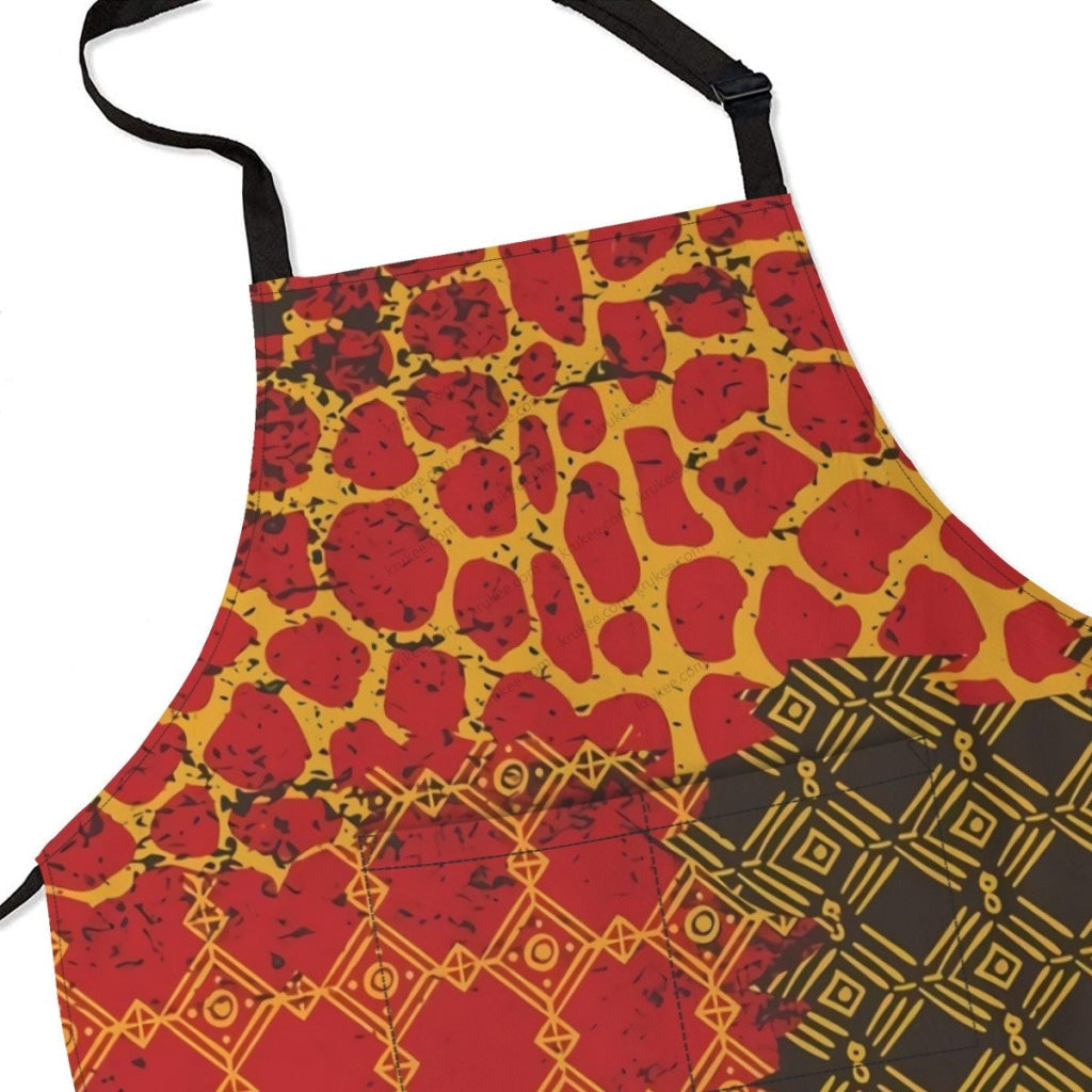 African Culture Art Print Apron