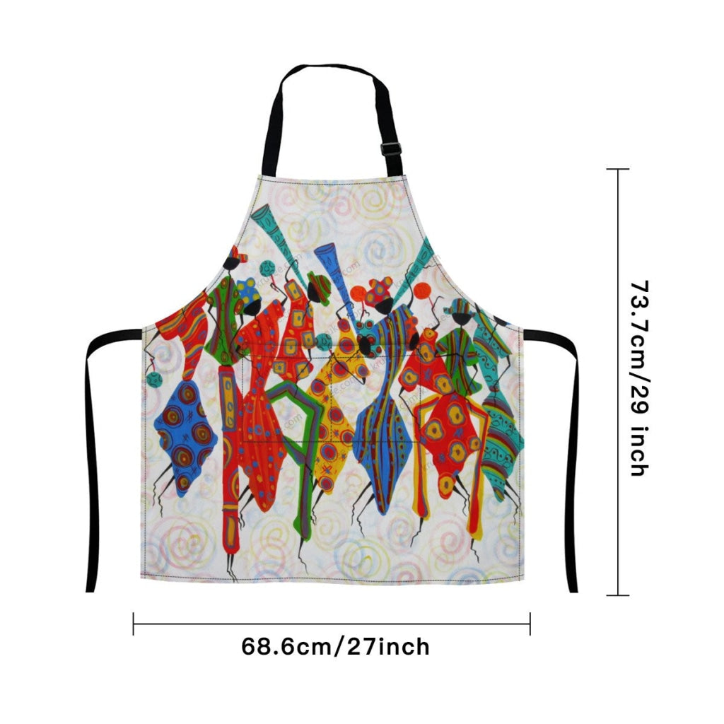 African Culture Art Print Apron