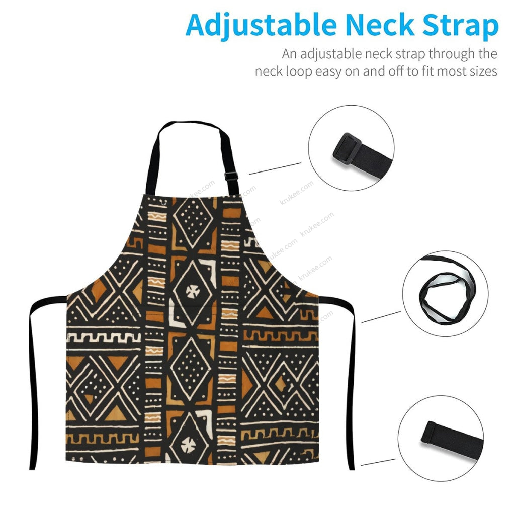 African Culture Art Print Apron