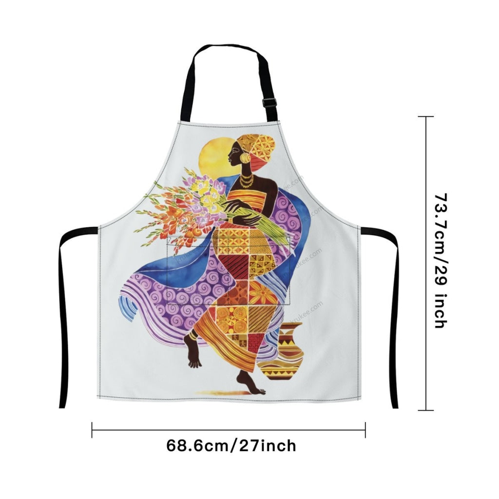 African Culture Art Print Apron