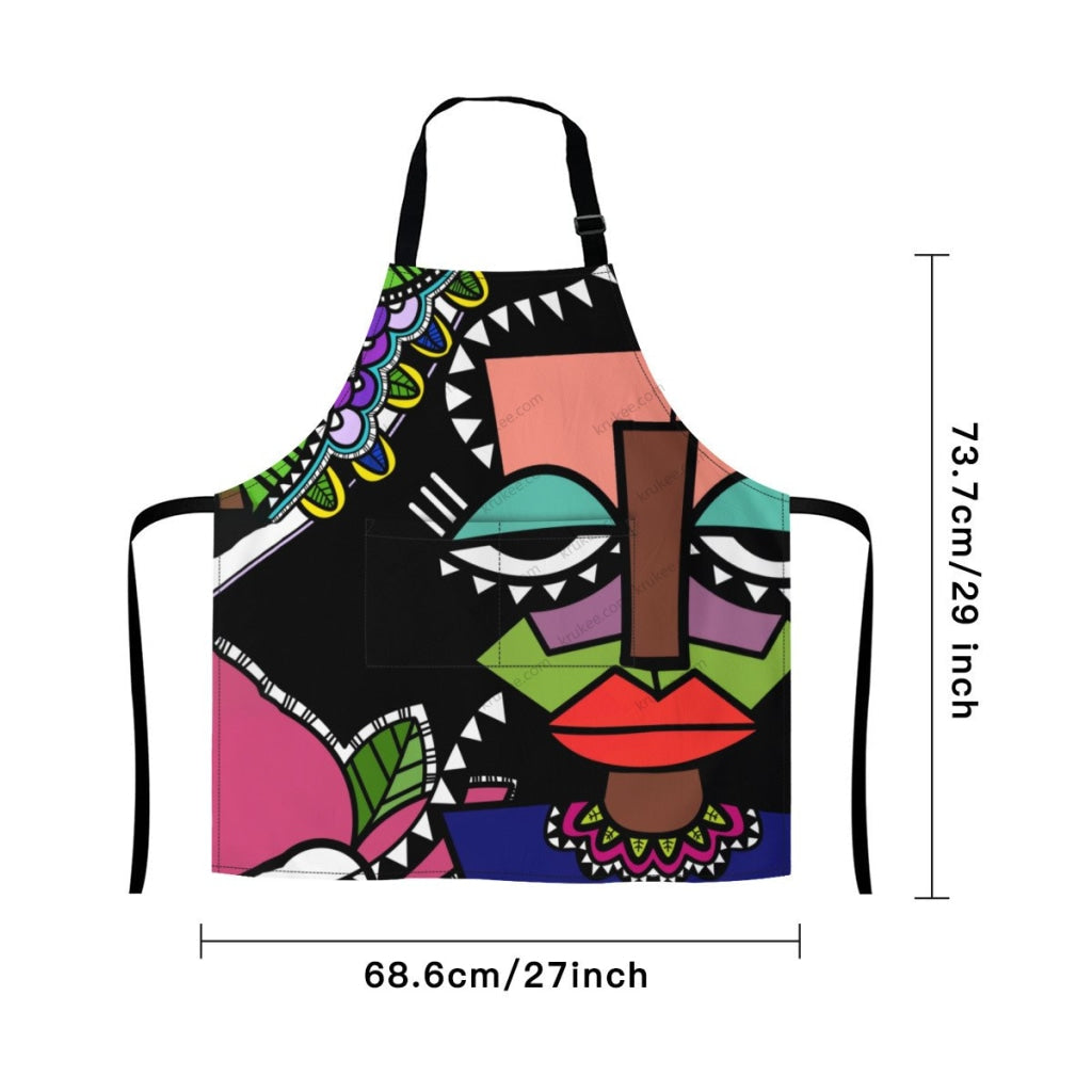 African Culture Art Print Apron