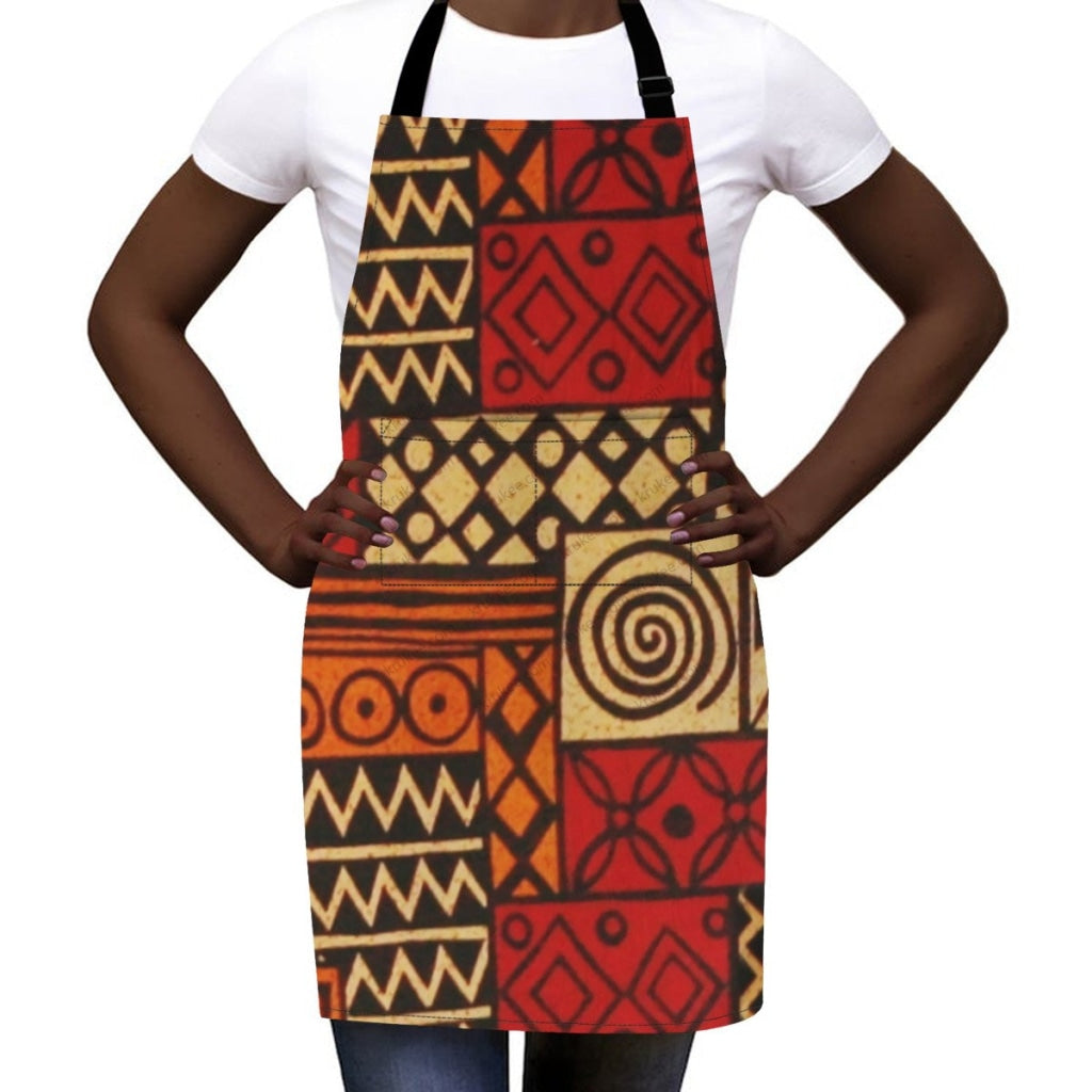 African Culture Art Print Apron