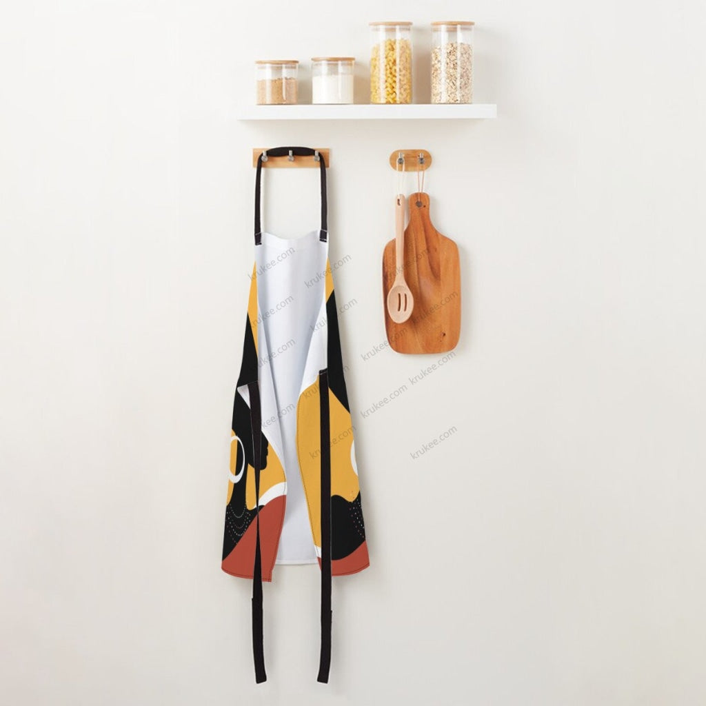 African Culture Art Print Apron