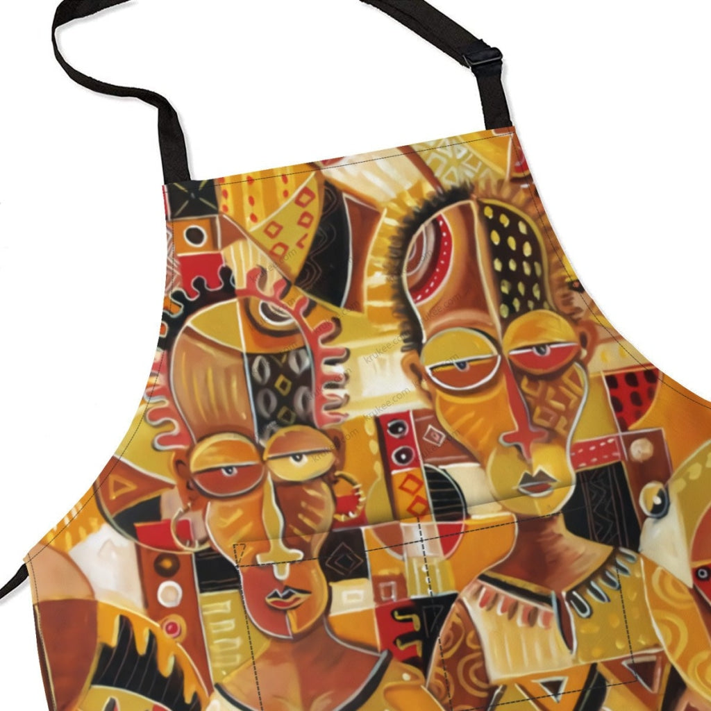African Culture Art Print Apron