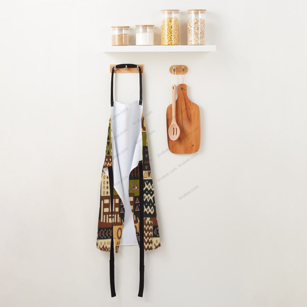African Culture Art Print Apron