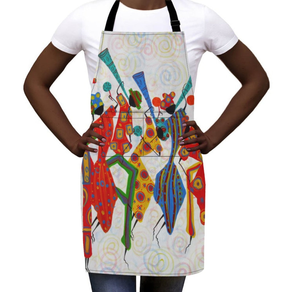 African Culture Art Print Apron