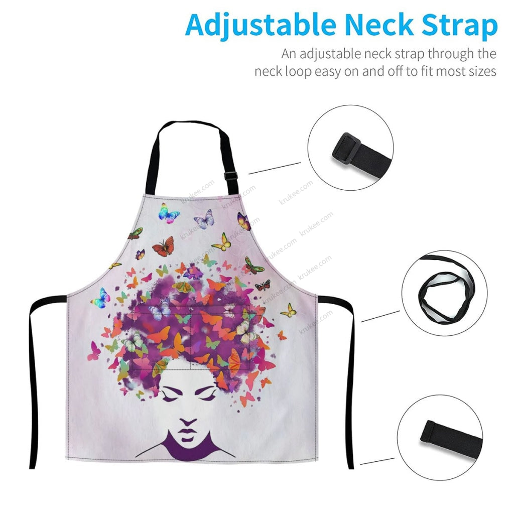 African Culture Art Print Apron