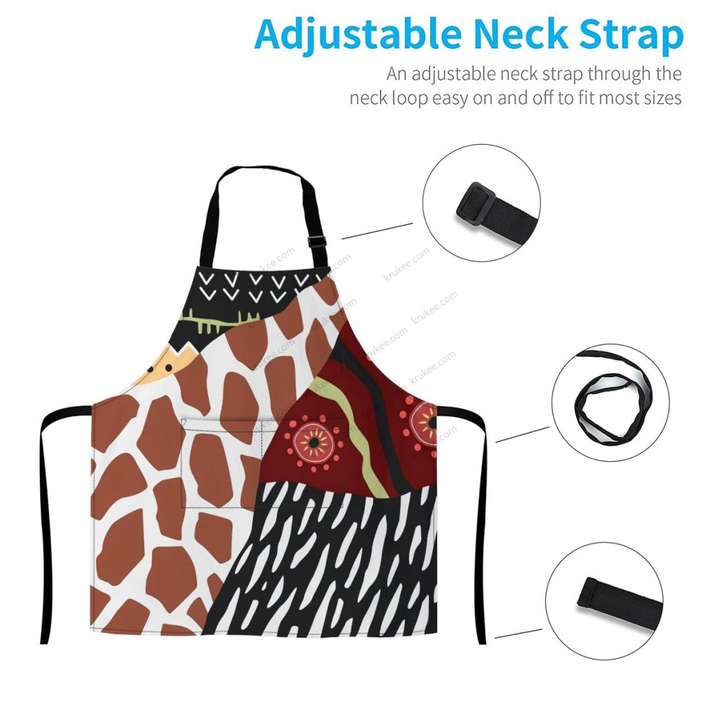 African Culture Art Print Apron