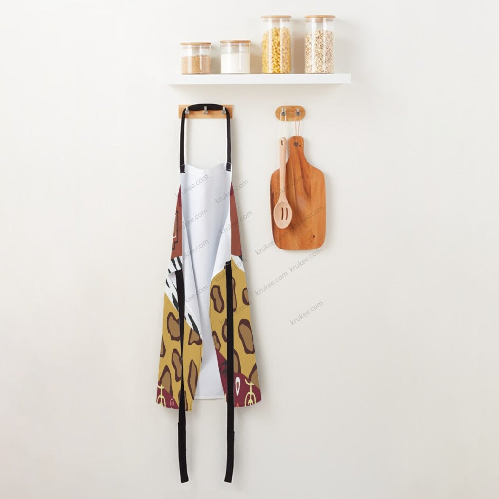 African Culture Art Print Apron
