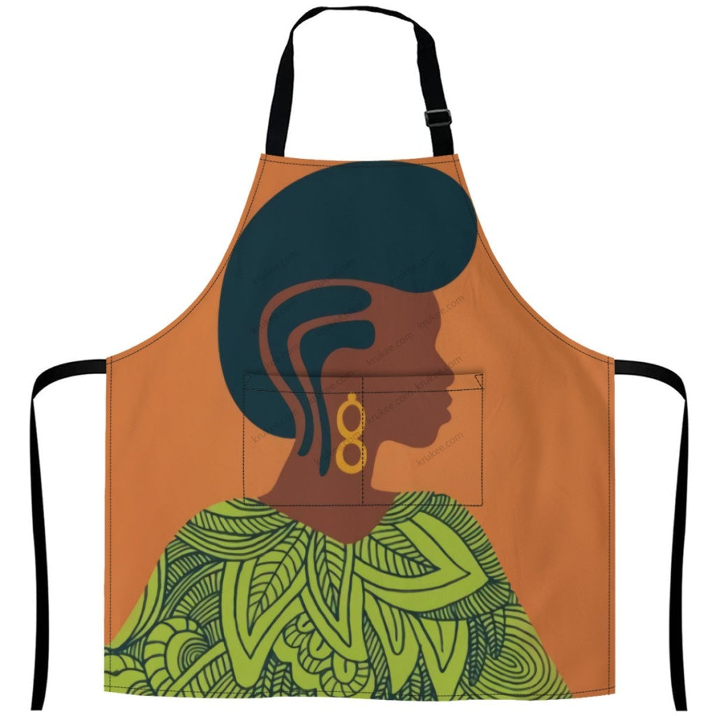 African Culture Art Print Apron