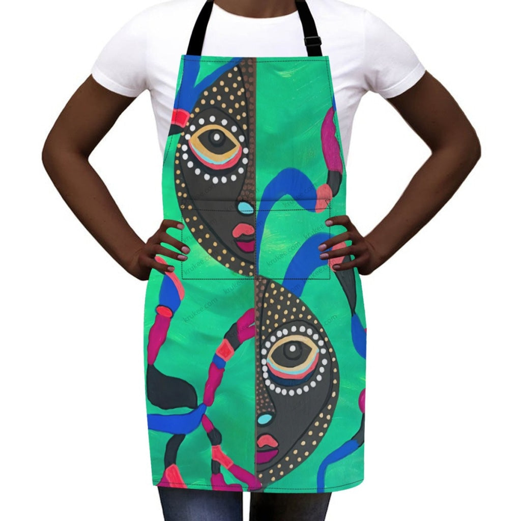 African Culture Art Print Apron